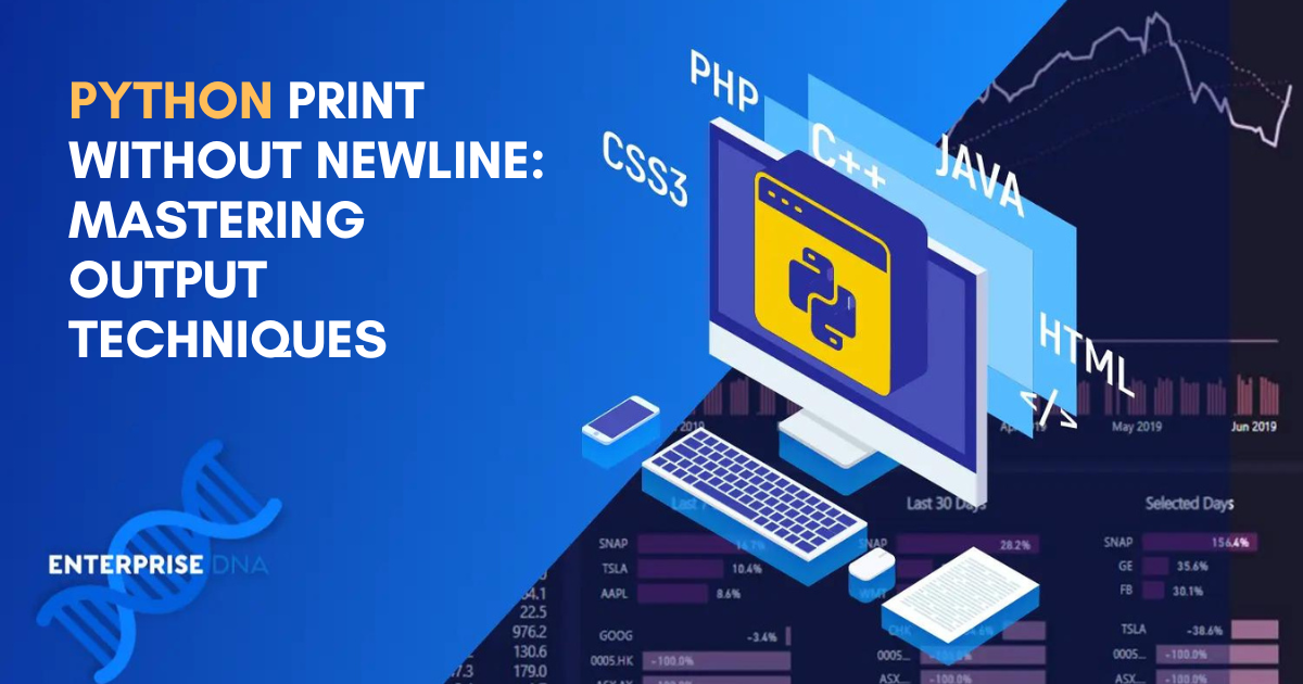 Python Print Without Newline: Guía fácil paso a paso