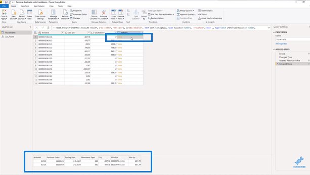 LuckyTemplates Power Query : suppression des lignes en double