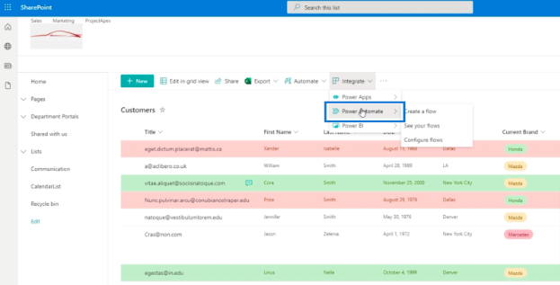 MS Power Automate Vs.  Automatiser SharePoint