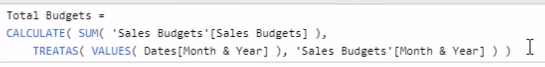 Alocação de orçamento: previsões mensais em resultados diários no LuckyTemplates