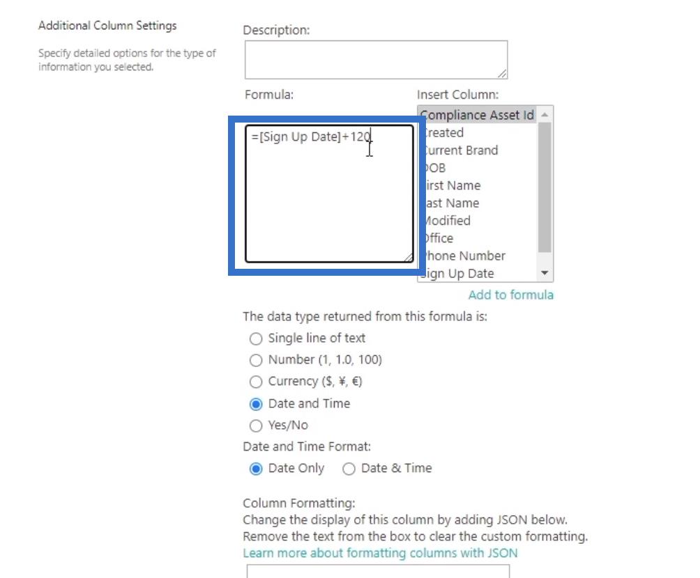 Colonnes calculées dans SharePoint |  Un aperçu