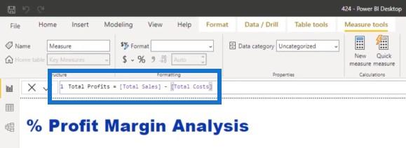 Calculer la marge en pourcentage dans LuckyTemplates à l'aide de DAX