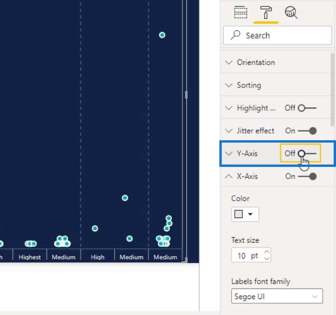 Punktdiagramme in LuckyTemplates: Benutzerdefinierte Visualisierung