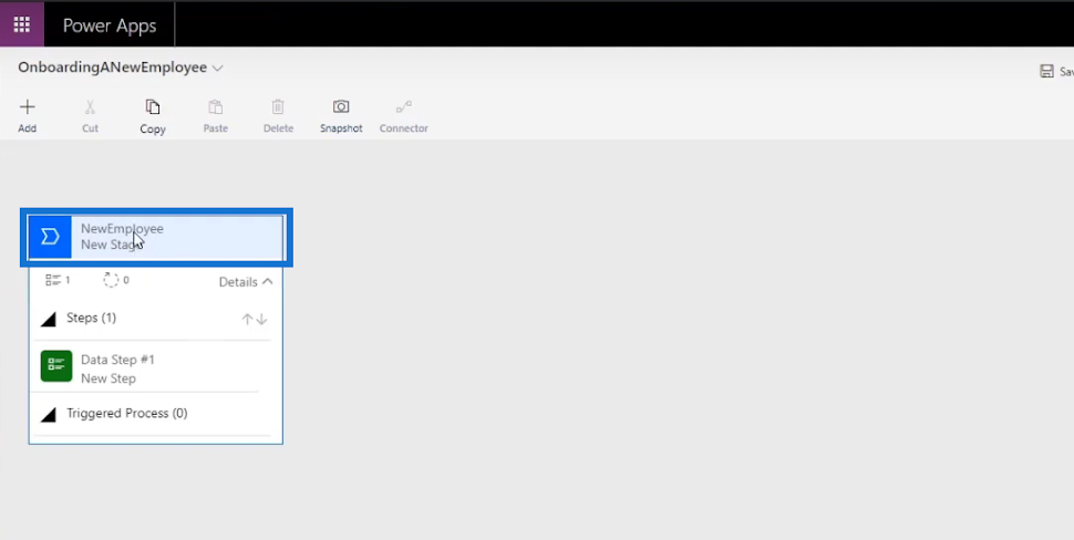 Microsoft Power Automate のビジネス プロセス フロー