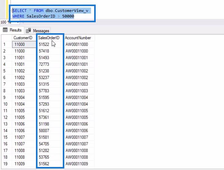 LuckyTemplates 用戶的 SQL 臨時表和視圖