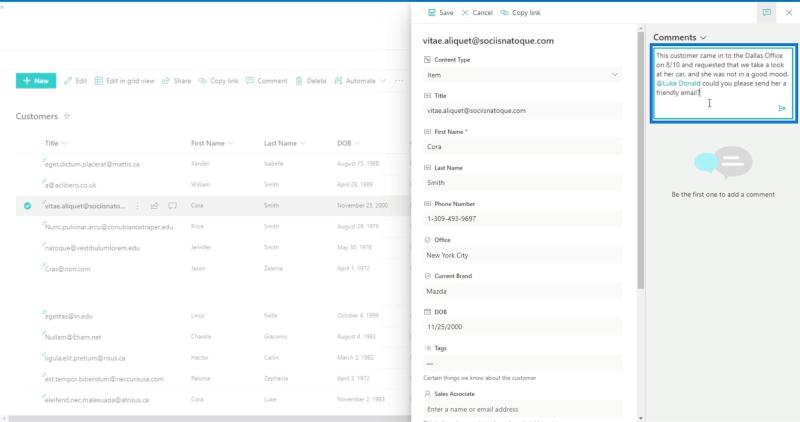 Commentaires SharePoint : son utilisation et son importance