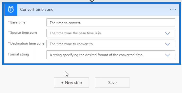 Connecteurs Power Automate : nombre, texte et date/heure