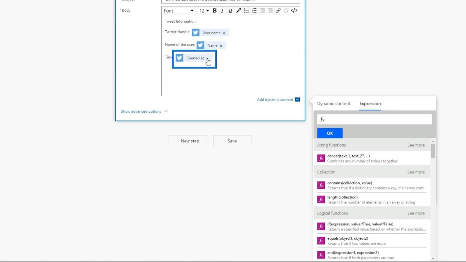 Power Automate-expressies – een inleiding