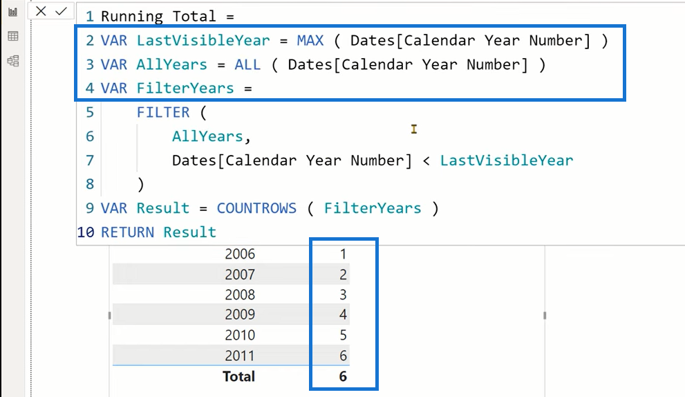 Contexte de ligne et contexte de filtre dans un code LuckyTemplates DAX