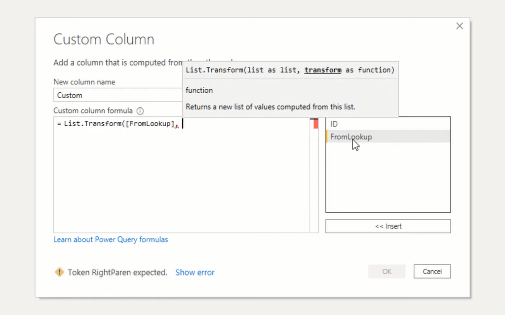 Tutorial Editor Power Query: Ekstrak Nilai Medan Rekod Daripada Senarai