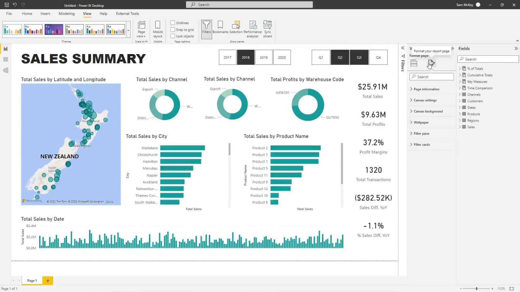 LuckyTemplates Report Vs Dashboard - Comprendre les principales différences