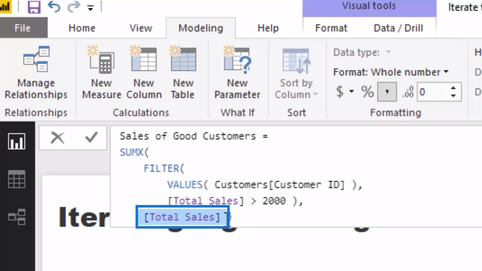 Tables virtuelles à l'intérieur des fonctions d'itération dans LuckyTemplates - Concepts DAX