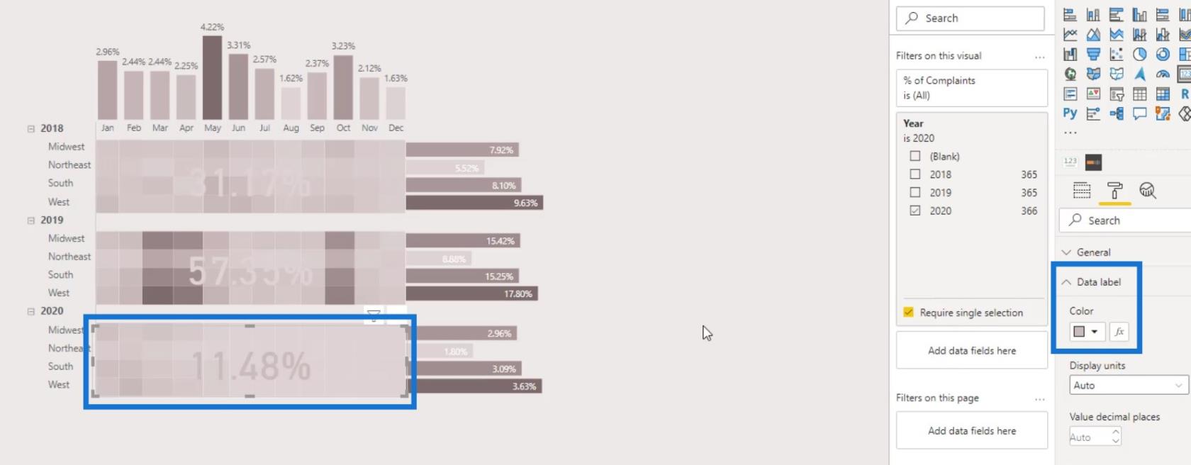 วิธีสร้าง LuckyTemplates Heat Map