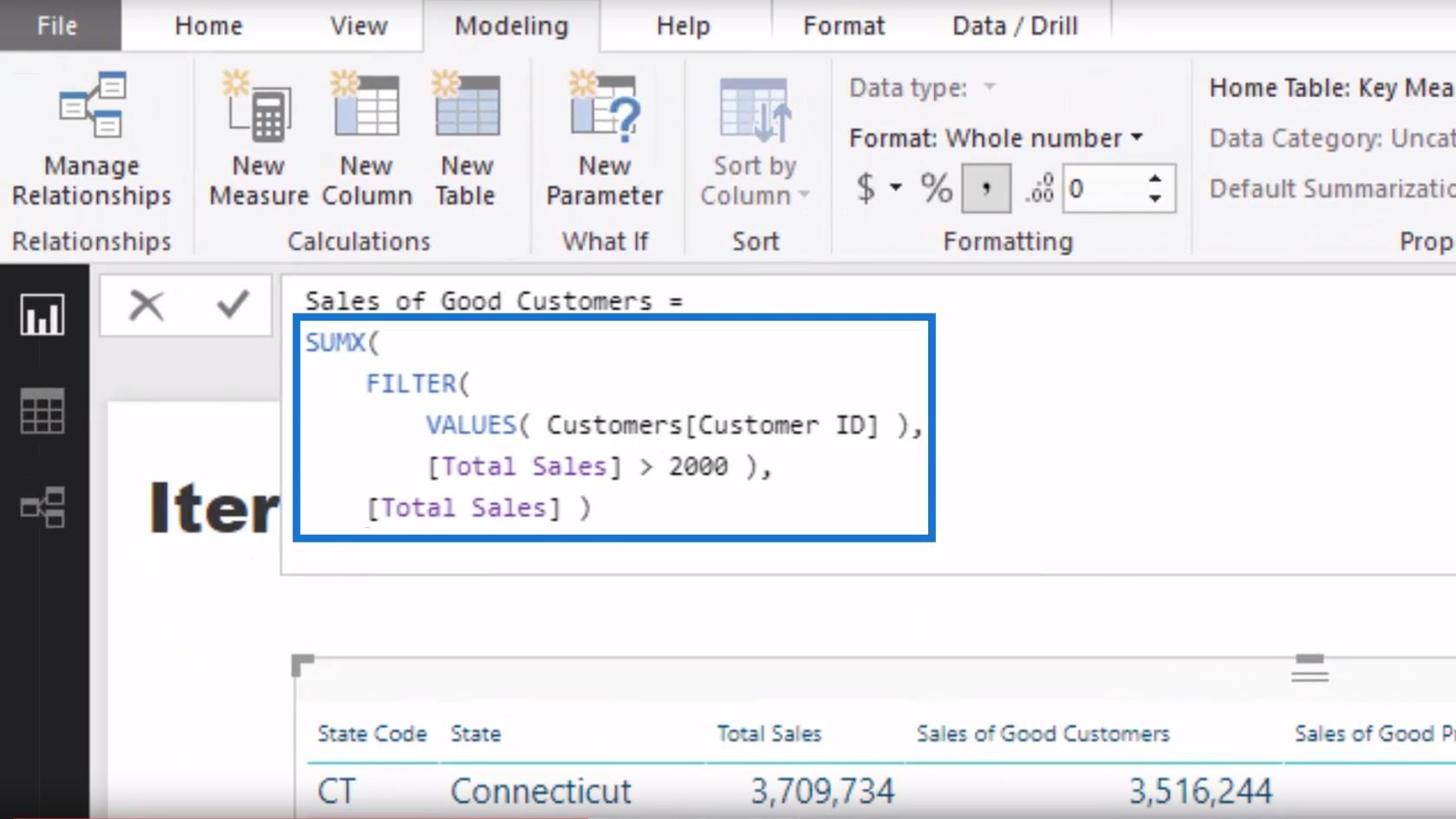 Tables virtuelles à l'intérieur des fonctions d'itération dans LuckyTemplates - Concepts DAX