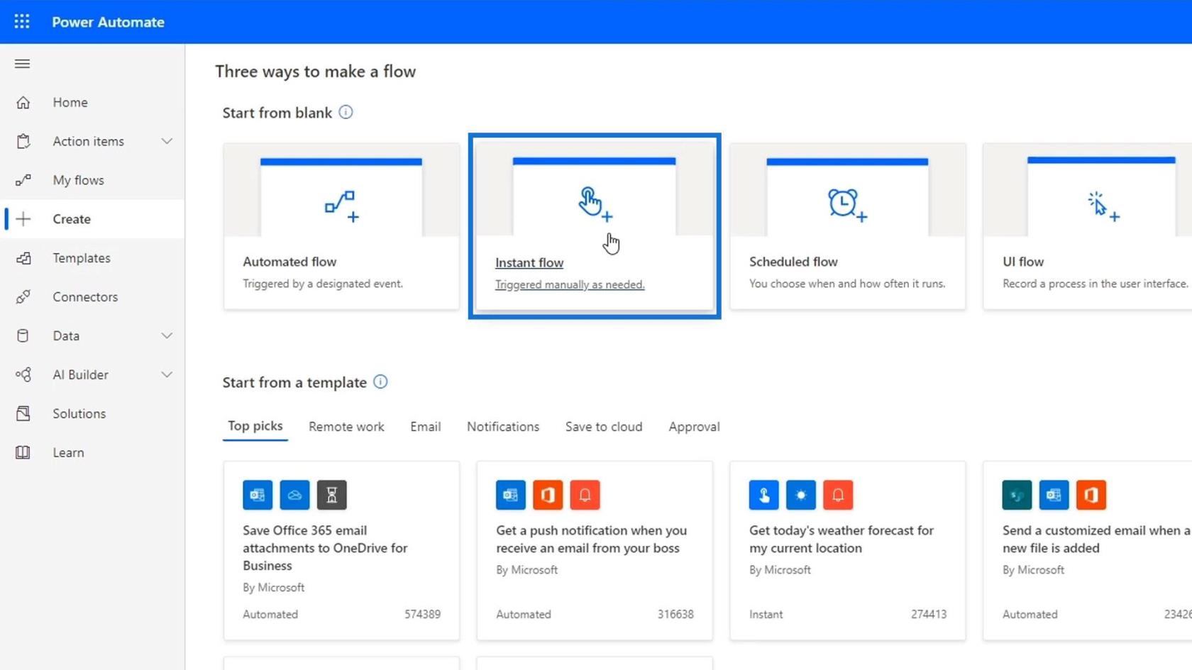 Microsoft Flow HTTP Trigger |  Un tutorial Power Automate