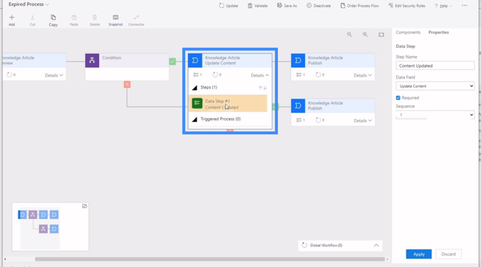 Flux de processus métier et documentation Power Apps