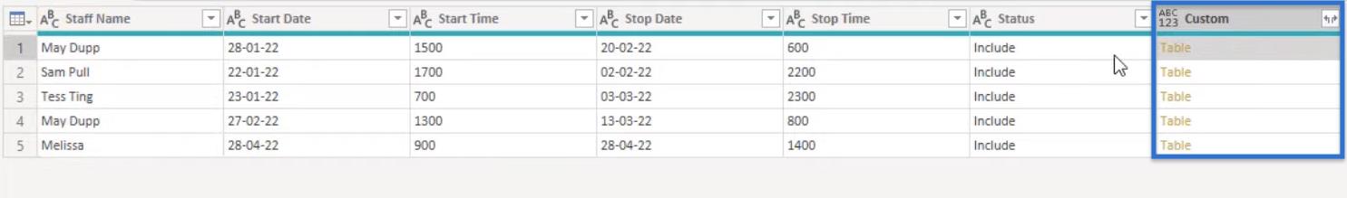 Solution LuckyTemplates entre les dates des heures de travail