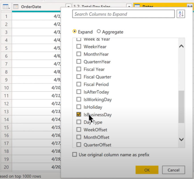 Astuce LuckyTemplates : comment comparer les N premiers jours ouvrables