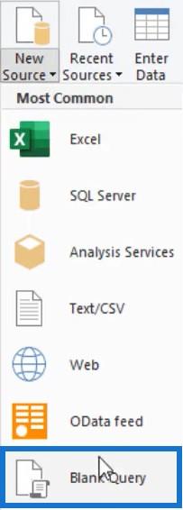 Fonctions Power Query, mots-clés et identificateurs