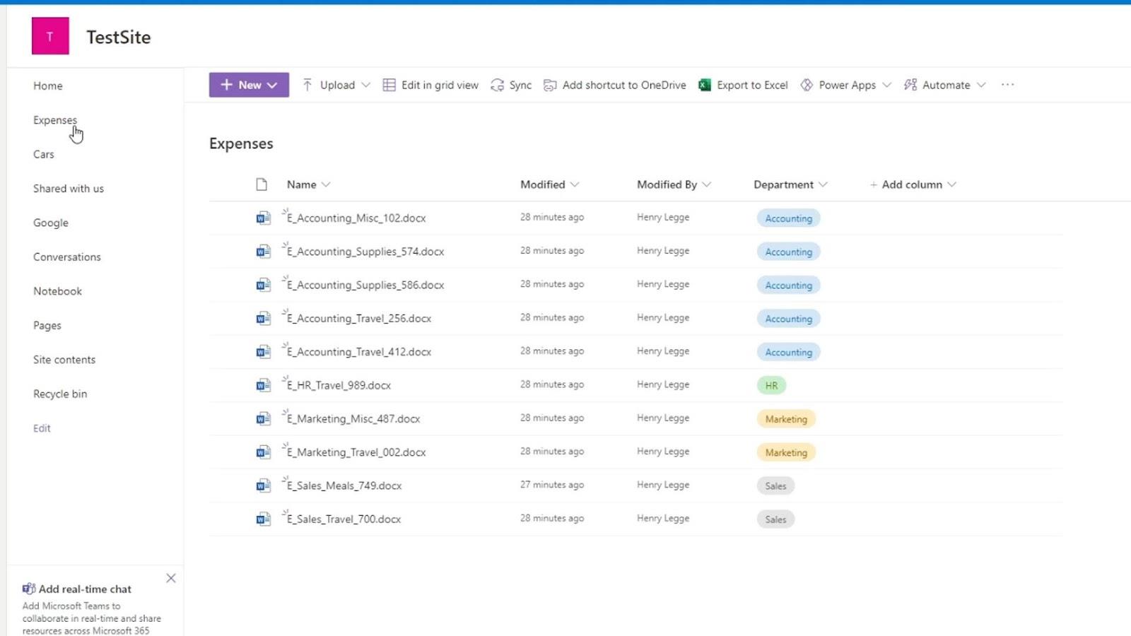 SharePoint 站點庫設置 |  概述