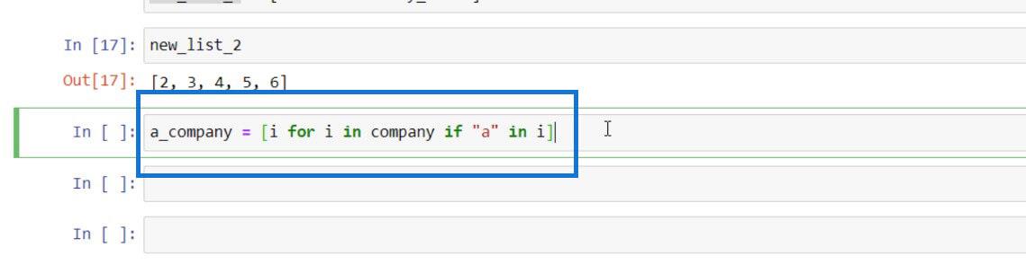 LuckyTemplates 中的 Python 列表和 For 循環