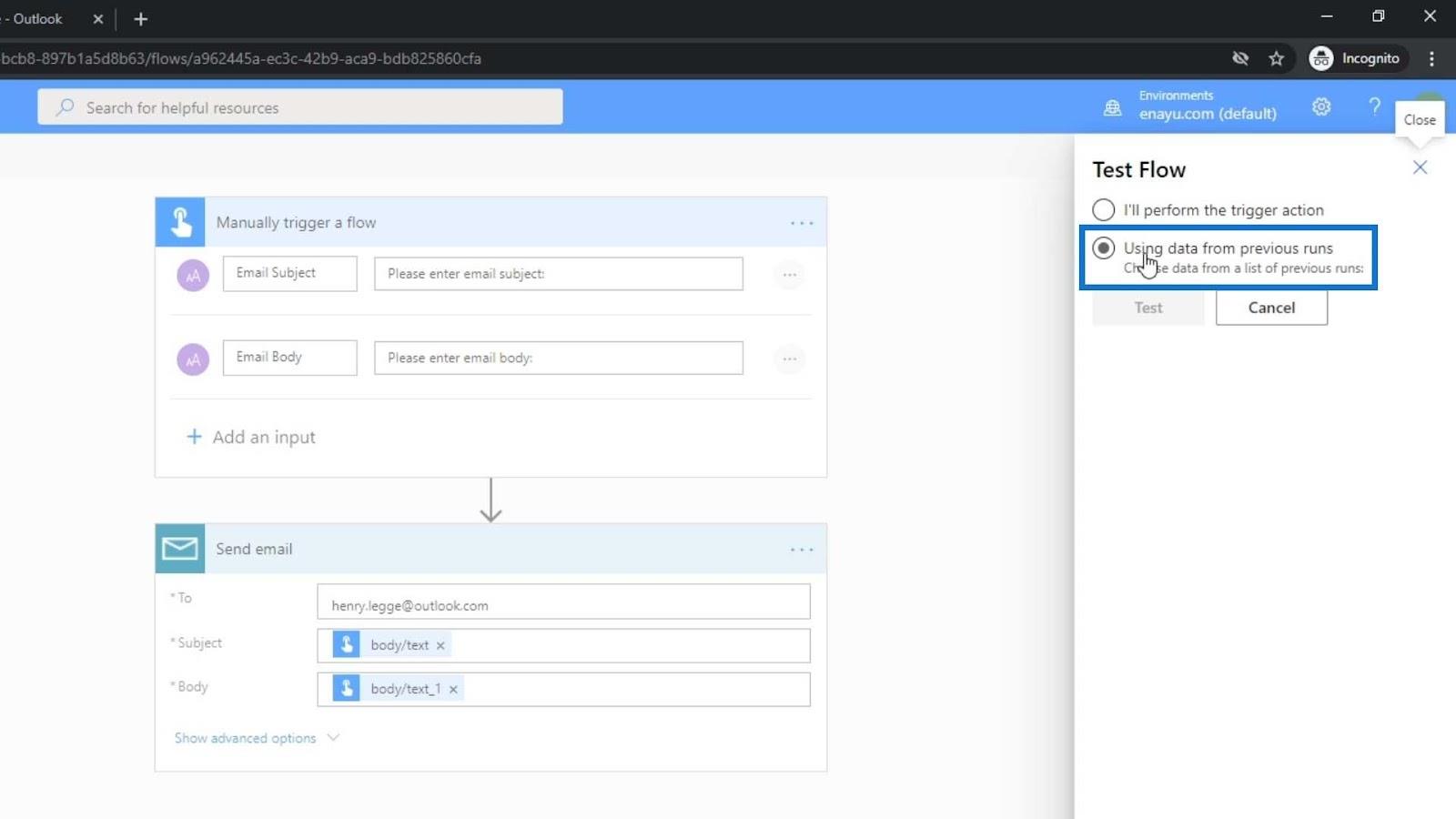 Microsoft Flows: Editare și urmărire în Power Automate