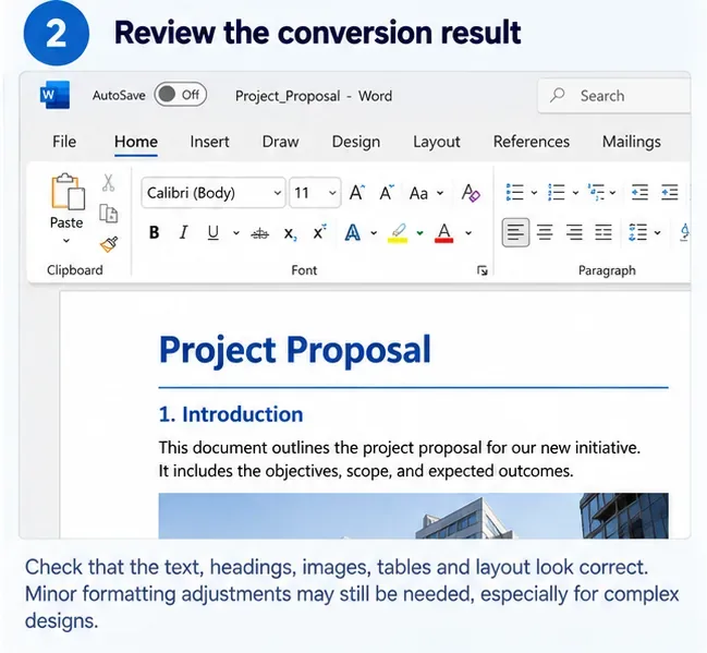 Cómo convertir un PDF a un documento de Word editable sin perder el formato